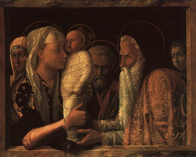 Andrea Mantegna Presentation at the Temple Germany oil painting art